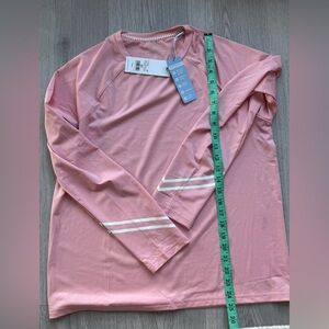 Southern Tide Pink Long Sleeve performance shirt